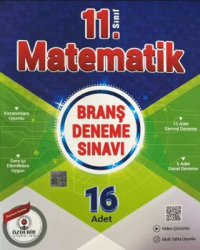 11. Sınıf Matematik Branş Deneme - Özdebir Yayınları