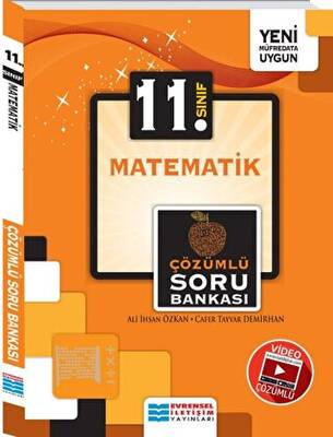 Evrensel İletişim Yayınları 11. Sınıf Matematik Çözümlü Soru Bankası - 1
