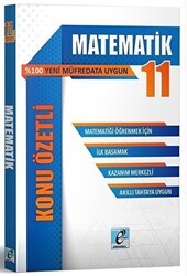 E-Kare Yayınları 11. Sınıf Matematik Konu Özetli Soru Bankası - E-Kare Yayınları