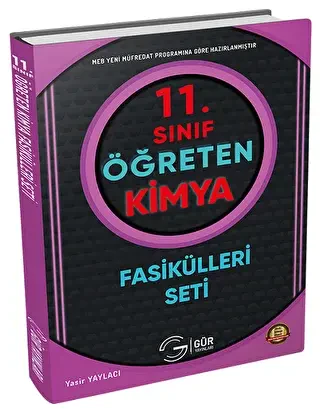 Gür Yayınları 11. Sınıf Öğreten Kimya Fasikülleri Seti - Gür Yayınları