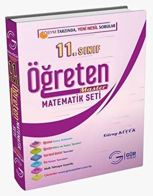 Gür Yayınları 11. Sınıf Öğreten Master Matematik Seti - 1