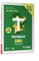 11. Sınıf Tüm Dersler Eşit Ağırlık Sözel Soru Bankası - Sınav Yayınları