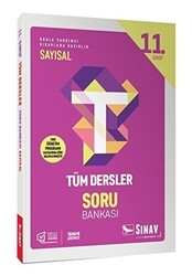 11. Sınıf Tüm Dersler Sayısal Soru Bankası - Sınav Yayınları