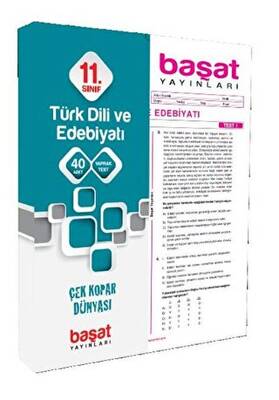 Başat Yayınları 11. Sınıf Türk Dili ve Edebiyatı Yaprak Test - 1