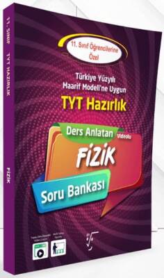 11. Sınıf TYT Hazırlık Ders Anlatan Fizik Soru Bankası - 1