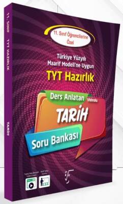 11. Sınıf TYT Hazırlık Ders Anlatan Tarih Soru Bankası - 1