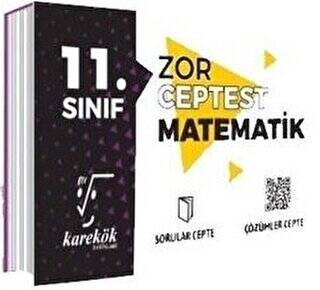 Karekök Yayıncılık 11. Sınıf Zor Ceptest Matematik - 1