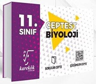 Karekök Yayıncılık 11. Sınıf Biyoloji Cep Test - 1
