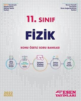 Esen Yayınları 11. Sınıf Fizik Konu Özetli Soru Bankası - 1