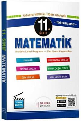 Derece Yayınları - Bayilik 11. Sınıf Matematik Modüler Set - 1
