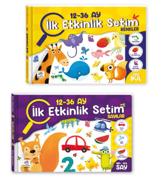 12-36 Ay İlk Etkinlik Kitabım Seti Sayılar - Renkler - 1