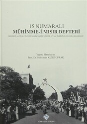 15 Numaralı Mühimme-i Mısır Defteri - Türk Tarih Kurumu Yayınları