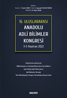 16. Uluslararası Anadolu Adli Bilimler Kongresi 3 - 5 Haziran 2022 - 1