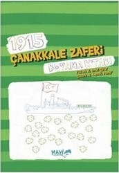 1915 Çanakkale Zaferi Boyama Kitabı - Mavi Uçurtma Yayınları