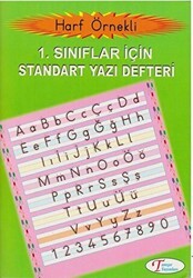 Tanışır Yayınları 1. Sınıf Harf Örnekli Standart Yazı Defteri - Tanışır Yayınları