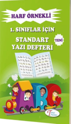 Tanışır Yayınları 1. Sınıf Harf Örnekli Standart Yazı Defteri - Tanışır Yayınları