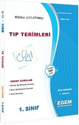 1. Sınıf Tıp Terimleri Konu Anlatımı - Egem Eğitim Yayınları