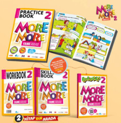 2 More and More Practice Book + WorkBook - Skills Book + Readers - Kurmay Yayınları