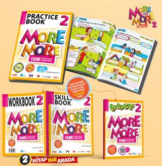 2 More and More Practice Book + WorkBook - Skills Book + Readers - 1