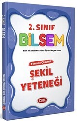 Data Yayınları 2. Sınıf Bilsem Tamamı Çözümlü Şekil Yeteneği - Data Yayınları