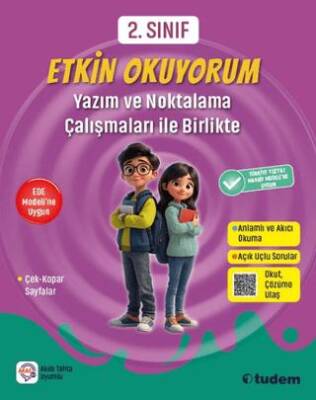 2. Sınıf Etkin Okuyorum - Yazım ve Noktalama Çalışmaları ile Birlikte - 1