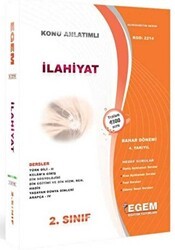 Egem Eğitim Yayınları 2. Sınıf İlahiyat Bahar Dönemi Konu Anlatımlı Soru Bankası 4. Yarıyıl - Egem Eğitim Yayınları