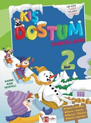 Artı Eğitim Yayınları 2. Sınıf Kış Dostum Tatil Fasikülleri - 1