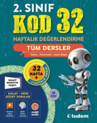 2. Sınıf Kod 32 Tüm Dersler Haftalık Değerlendirme - 1