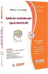 Egem Eğitim Yayınları 2. Sınıf Sağlık Kurumları İşletmeciliği Konu Anlatımlı Soru Bankası Güz Dönemi 3. Yarıyıl - Egem Eğitim Yayınları