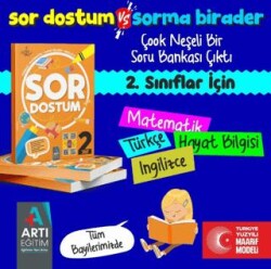 2. Sınıf Sor Dostum Soru Bankası - Artı Eğitim Yayınları