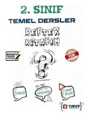 Türev Yayınları 2. Sınıf Temel Dersler Defteri - 1