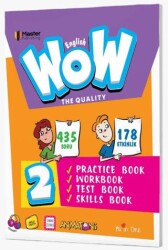2. Sınıf WOW Practice Book - Workbook - Test Book - Skills Book - Master Publishing