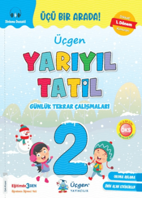 2. Sınıf Yarıyıl Tatil Günlük Tekrar Çalışmaları - 1