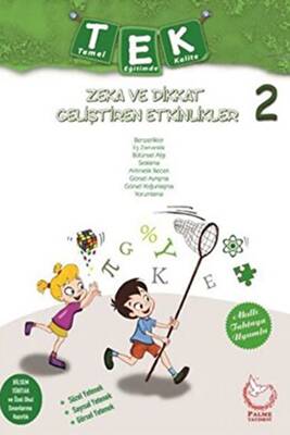 2. Sınıf Zeka ve Dikkat Geliştiren Etkinlikler + Yaprak Test Hediyeli - 1