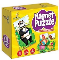 2+ Yaş Magnet Puzzle Dikkat Geliştiren Zeka Oyunu - Yükselen Zeka Yayınları