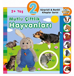 2+ Yaş Mutlu Çiftlik Hayvanları - 0-6 Yaş Yayınları