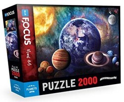 2000 Parça - Planets Gezegenler - Blue Focus Yayınları