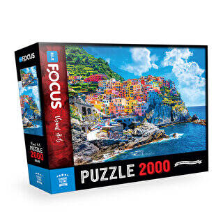 2000 Parça Puzzle - Cinque Terre - 1