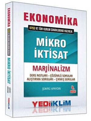 Yediiklim Yayınları 2015 Ekonomika KPSS ve Tüm Kurum Sınavları İçin Mikro İktisat - 1