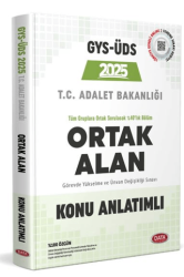 Adalet Bakanlığı GYS-ÜDS Ortak Alan Konu Anlatımlı - Data Yayınları