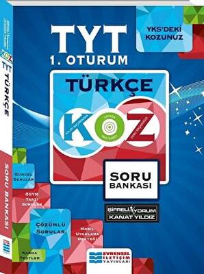 Evrensel İletişim Yayınları TYT 1. Oturum Türkçe Kolaydan Zora Soru Bankası - 1