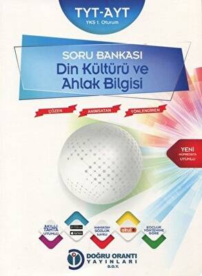 Doğru Orantı Yayınları TYT - AYT Din Kültürü ve Ahlak Bilgisi Soru Bankası - 1