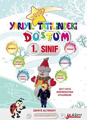 Yüklem Yayınları 2018 Yarıyıl Tatilindeki Dostum 1. Sınıf - 1