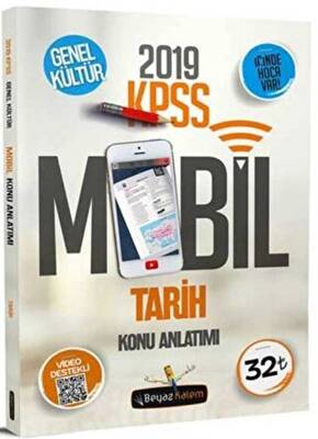 Beyaz Kalem Yayınları 2019 KPSS Tarih Mobil Konu Anlatımı - 1