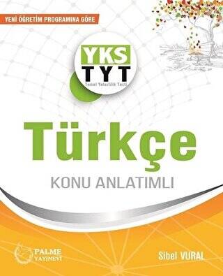 Palme Yayıncılık YKS - TYT Türkçe Konu Anlatımlı - 1