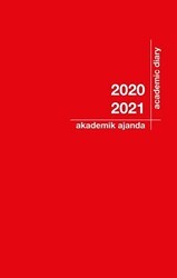 2020-2021 Akademik Ajanda Kırmızı - Akademi Çocuk