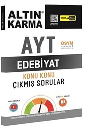 Altın Karma Yayınları 2020 AYT Edebiyat Konu Konu Çıkmış Sorular - 1