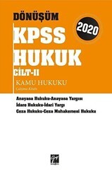Gazi Kitabevi 2020 Dönüşüm KPSS Hukuk Cilt 2 - 1