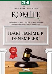 2020 Komite İdari Hakimlik Denemeleri Tamamı Çözümlü 5 Deneme - Temsil Kitap