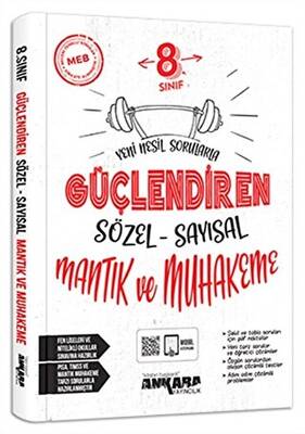 8. Sınıf Güçlendiren Sözel Sayısal Mantık Soru Bankası - 1